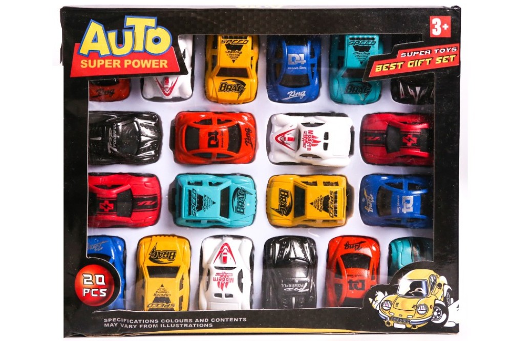 20 Small Cars For Kids Ideal Gift Set