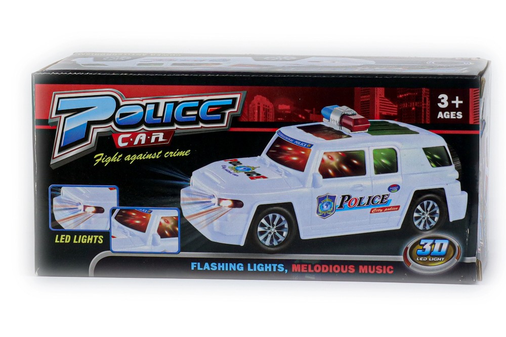 Police Car Fight Against Crime