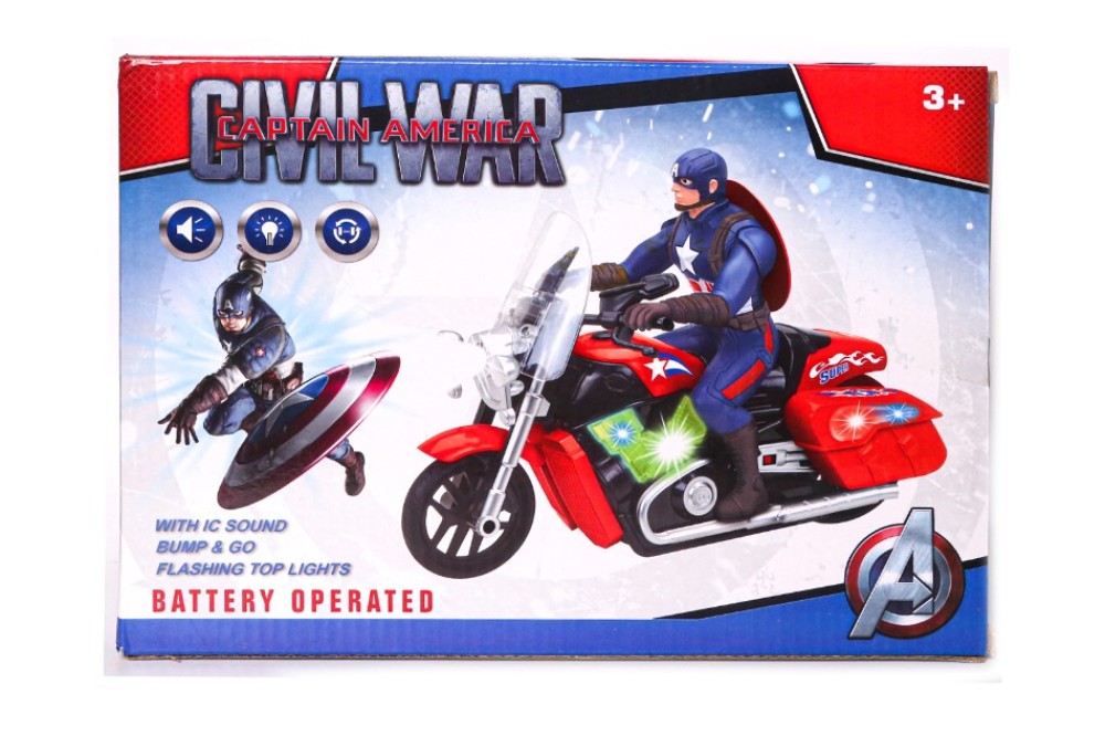 Captain America The Civil War Motorcycle