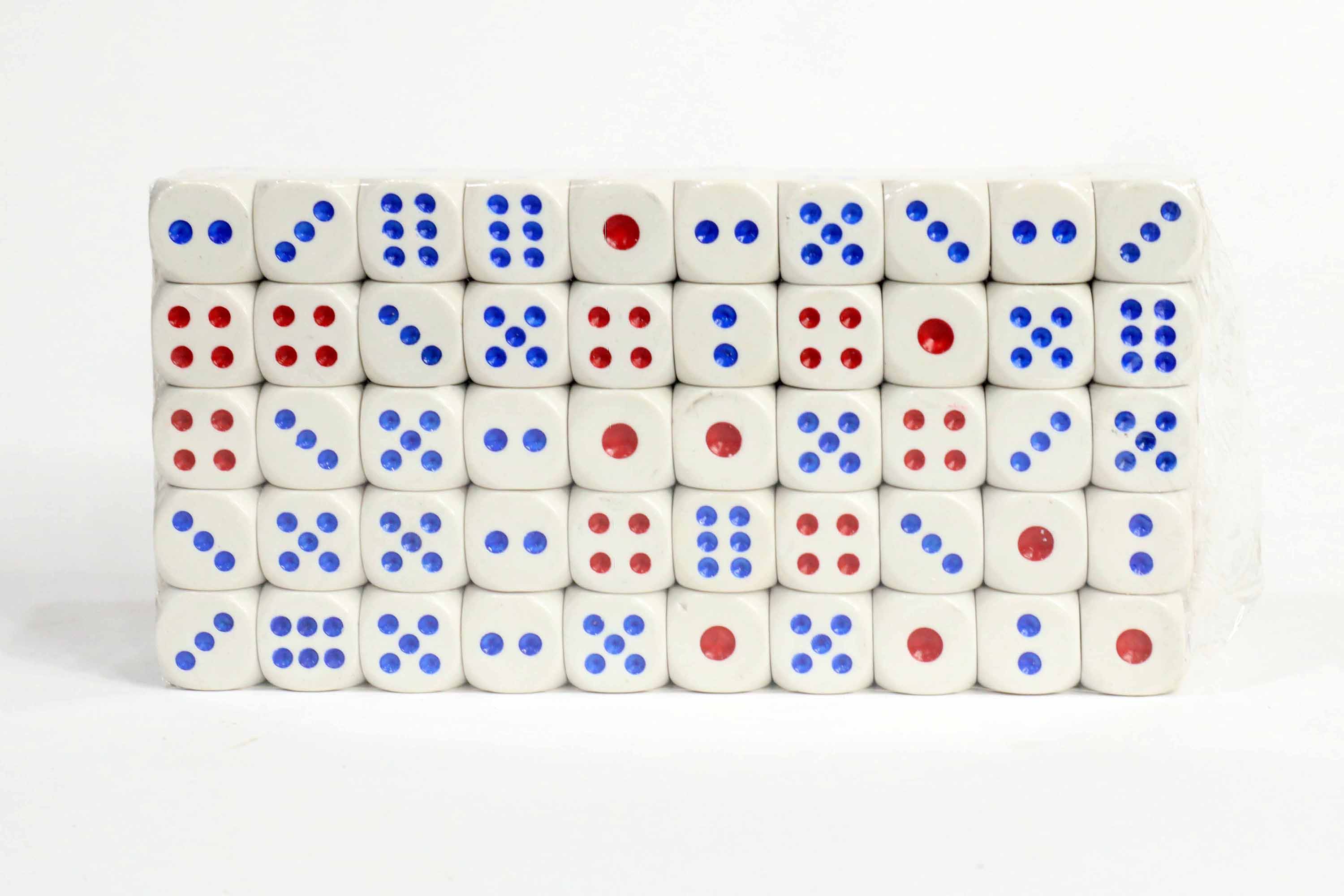 White Dice 20mm (Milky)