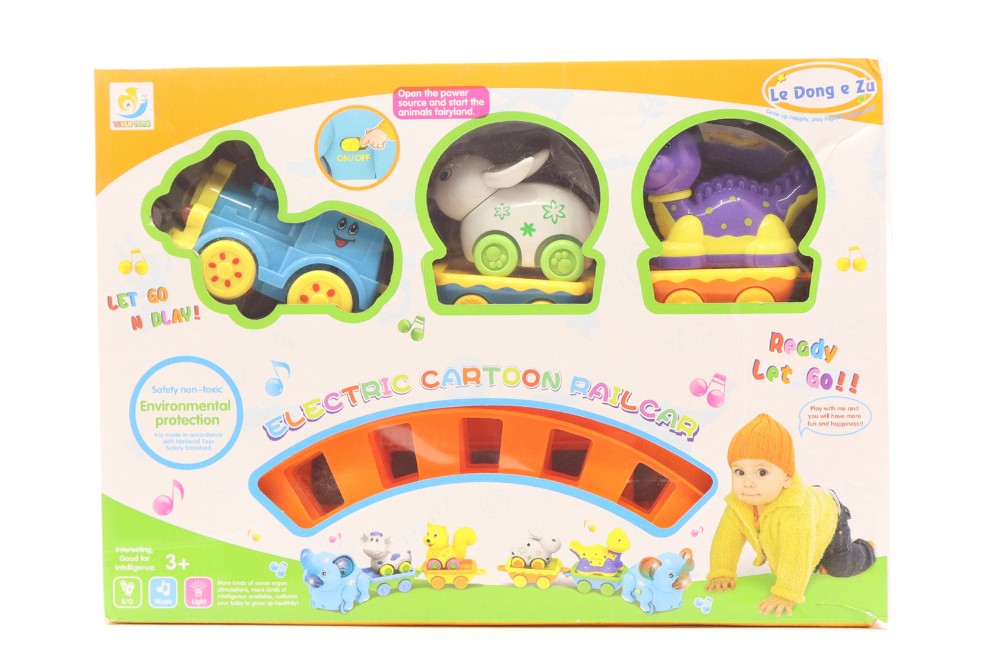 Electric Cartoon Railcar