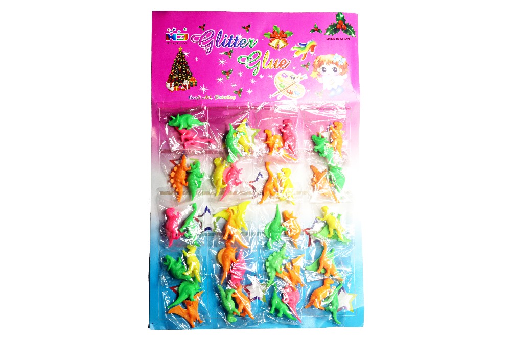 40 pcs Rubber Animal toys for kids