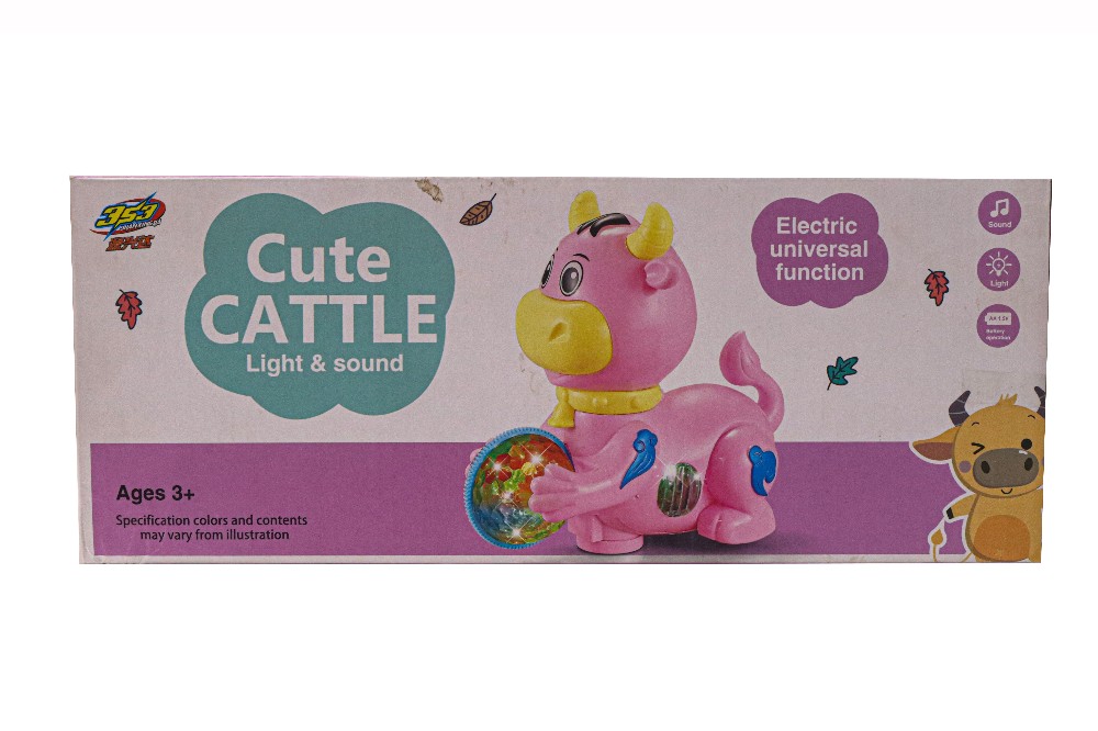 Cute Cattle with Light & Sound cute Cat Item No AL039 Battery Operated / Electric Universal Function