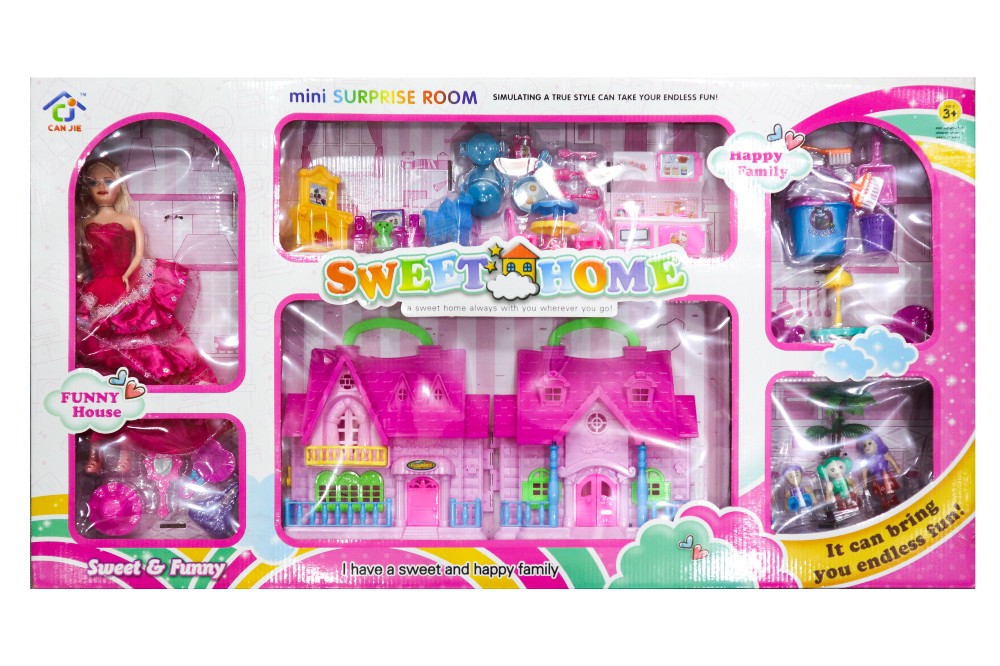 Big Size Jamboo Sweet Home , mini Surprise Room , Funny House  Item No 1687