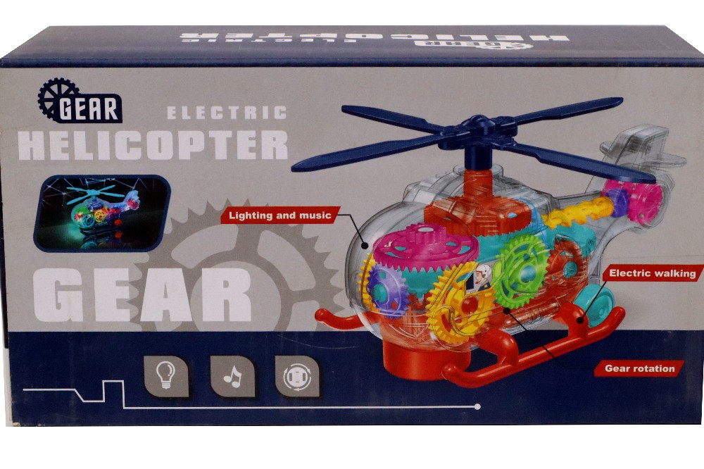 Gear electric helicopter, Item NO 0713