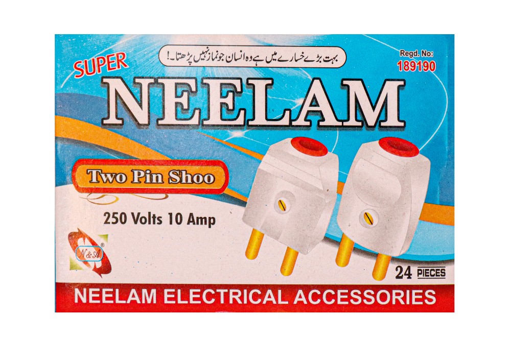 Two Pin Shoe 250 Volts 10 Amp
