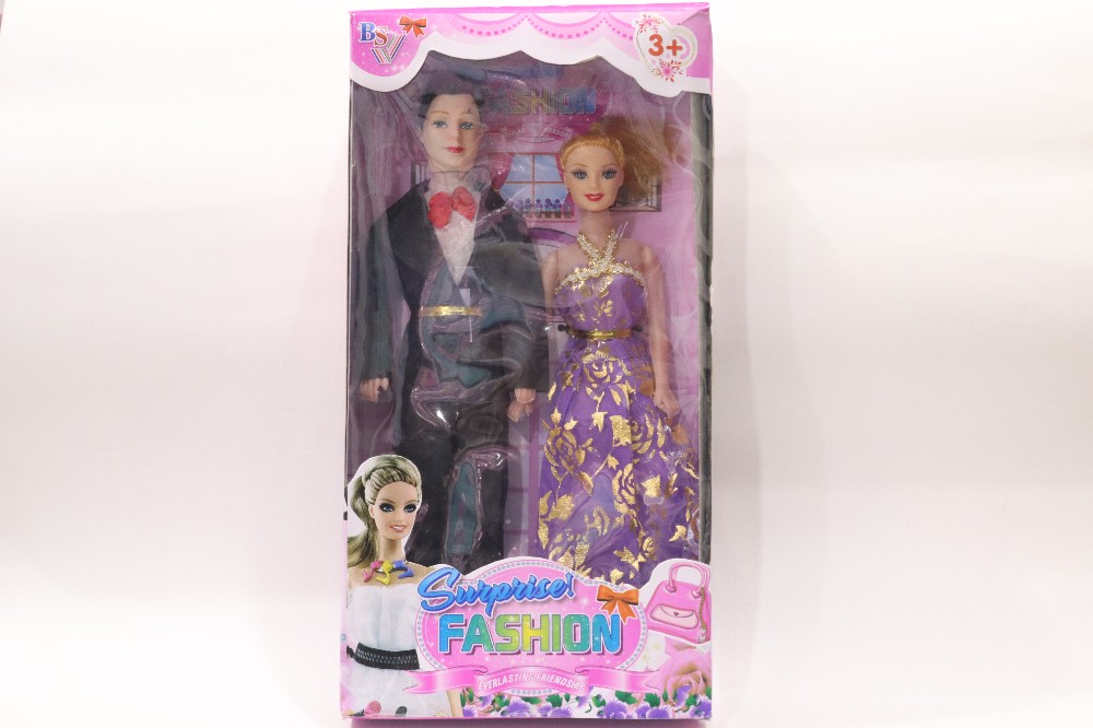 Surprise Fashion Everlasting Friendship Sweet Girl DollSet With Handsome Boy 2pcs Set Item No BS 666-A-B