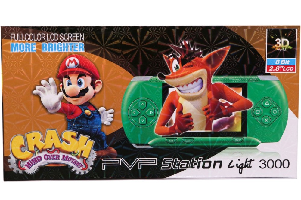 PVP Station Light 3000 TV Game Console Handheld, Portable Digital Game System, Video Game