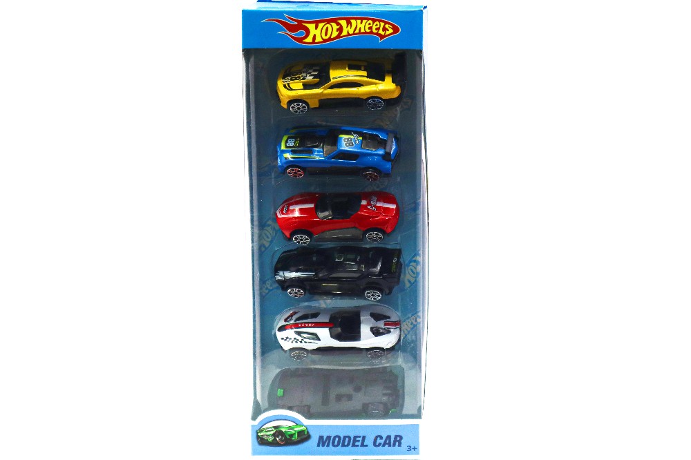 Hot Wheel Model Cars 6 PCs Set Model Toys Item No LS71