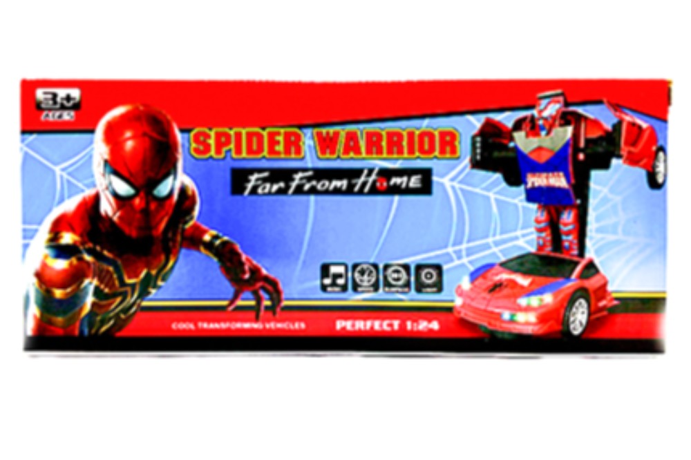 Transformation Cars Robots Action Figures Spider Warrior Collection Toy for Kids