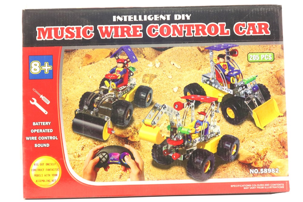 Music Wire Control Car