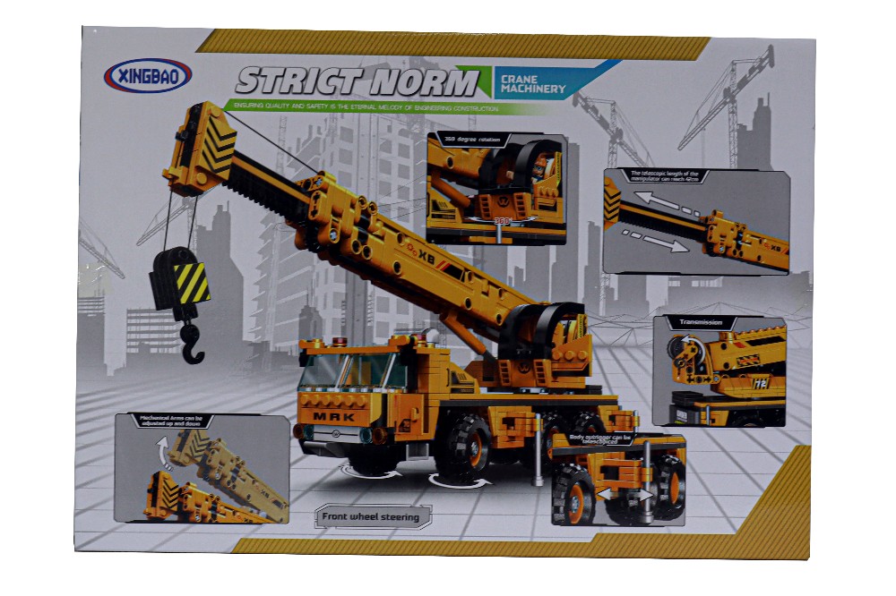 Strict Norm Crane Machinery