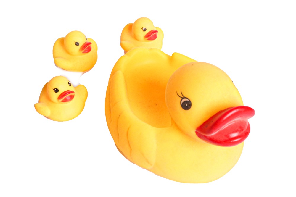Baby Rubber Ducks Water Toys For Kids Choo Choo Bath Toys