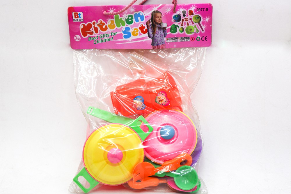 Kitchen Set by Butt Toys packed in OPP Bag Item No 9977-S