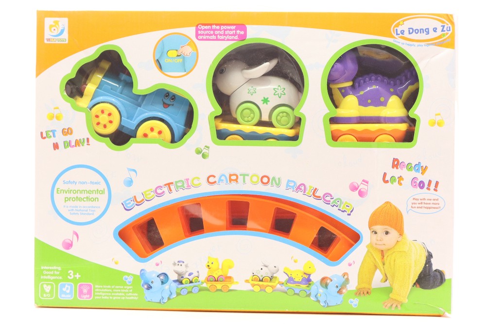 Electric Cartoon Railcar