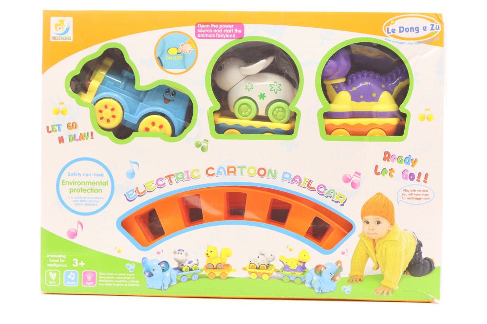 Electric Cartoon Railcar