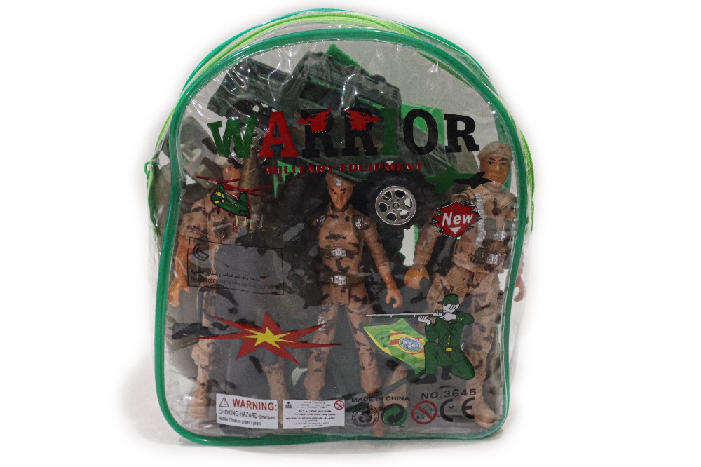WARRIOR MILITARY EQUIPMENT (ARMY TOYS SET) ITEM NO 3645