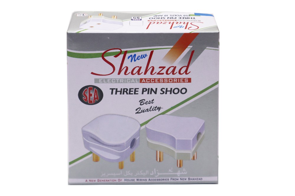Three Pin Shoo Bes Quality  250 Volts 100 AMP