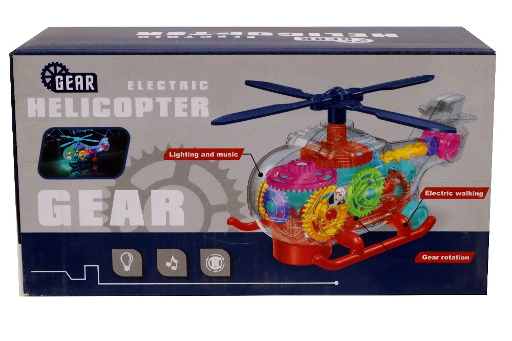 Gear electric helicopter