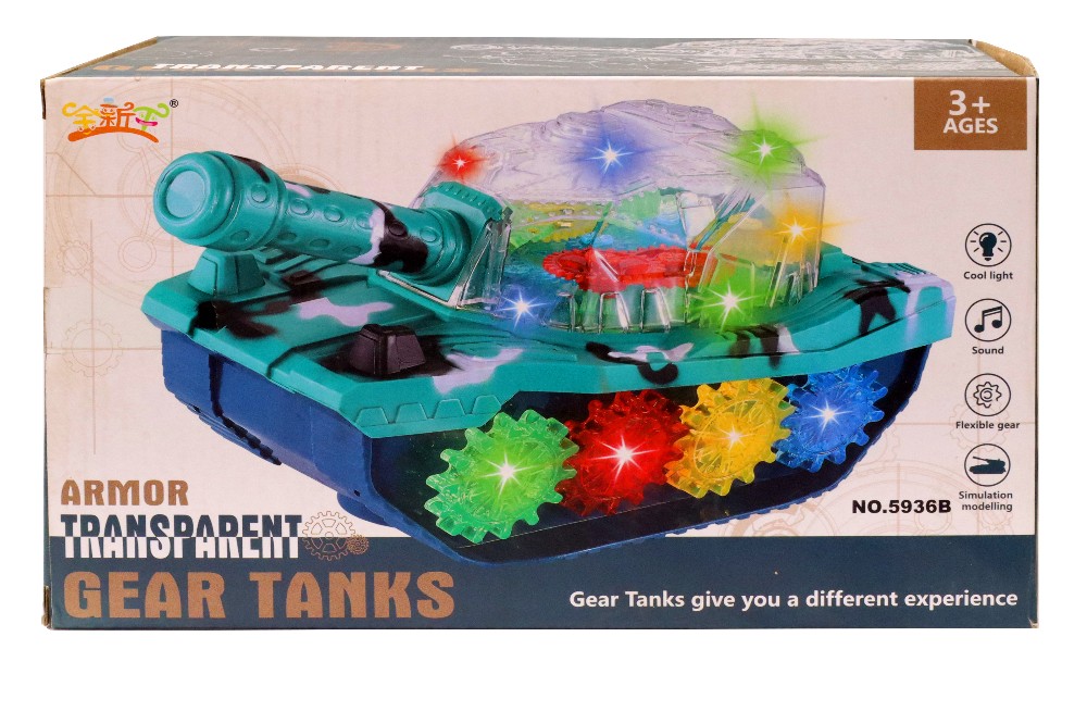 ARMOR TRANSPARENT GEAR TANKS