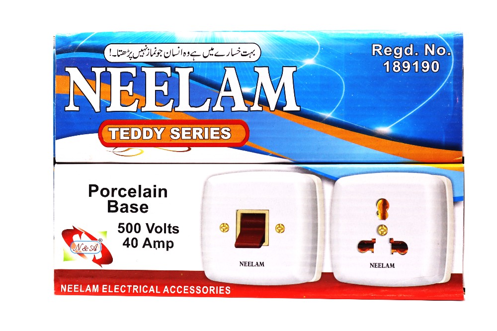 Teddy Series Porcelain Base 500 Volts 40 Amp
