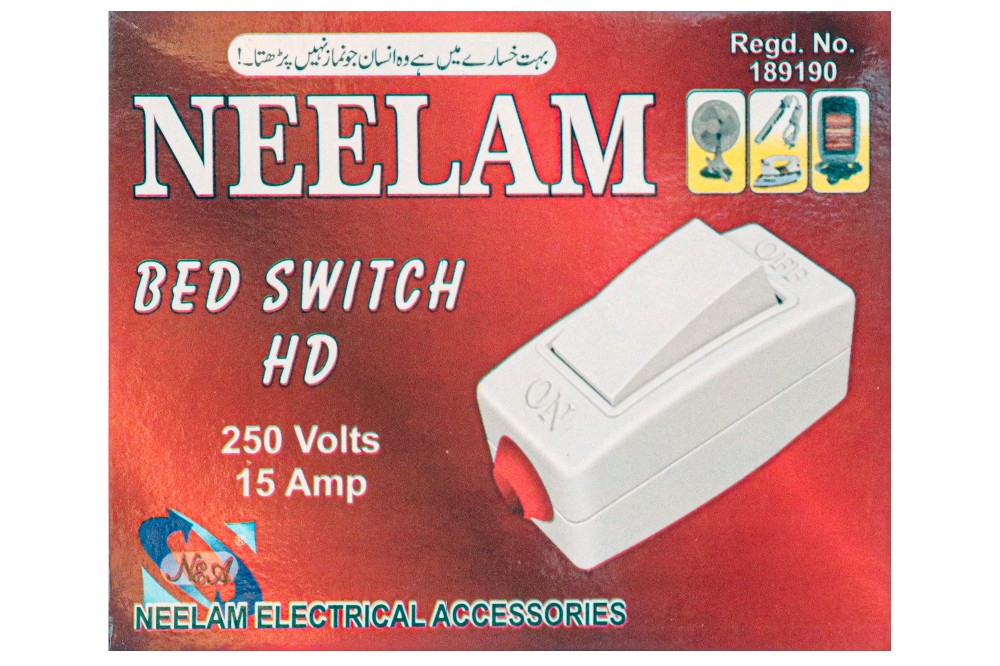 Bed Switch HD 250 Volts 15 Amp
