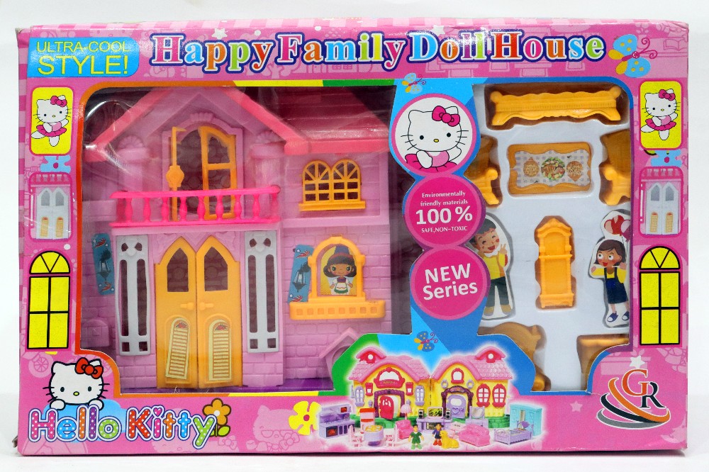 Happy Family Doll House Hello Kitty Ultra cool Style