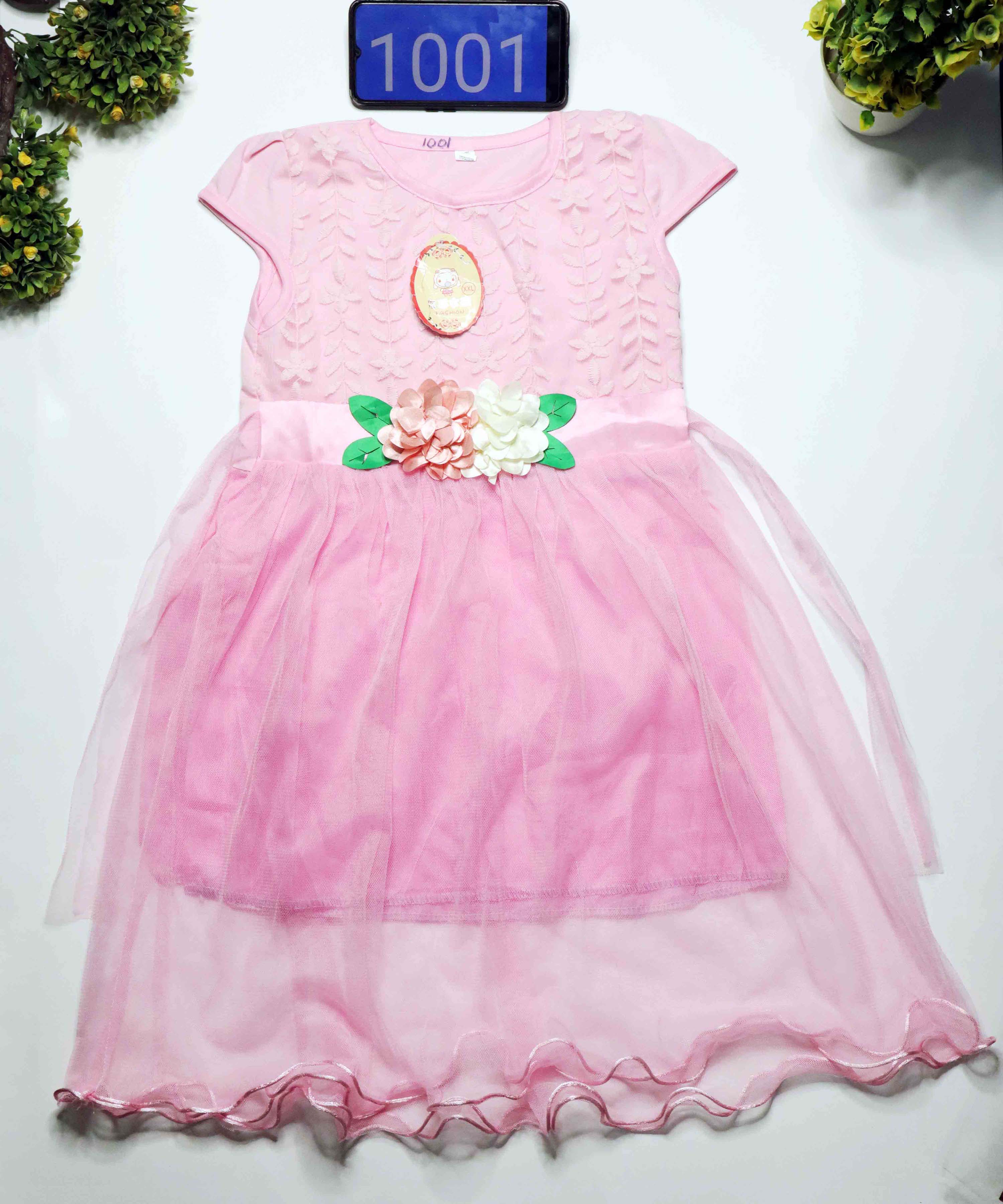 Summer girl frocks satin sleeveless kids dresses for girls
