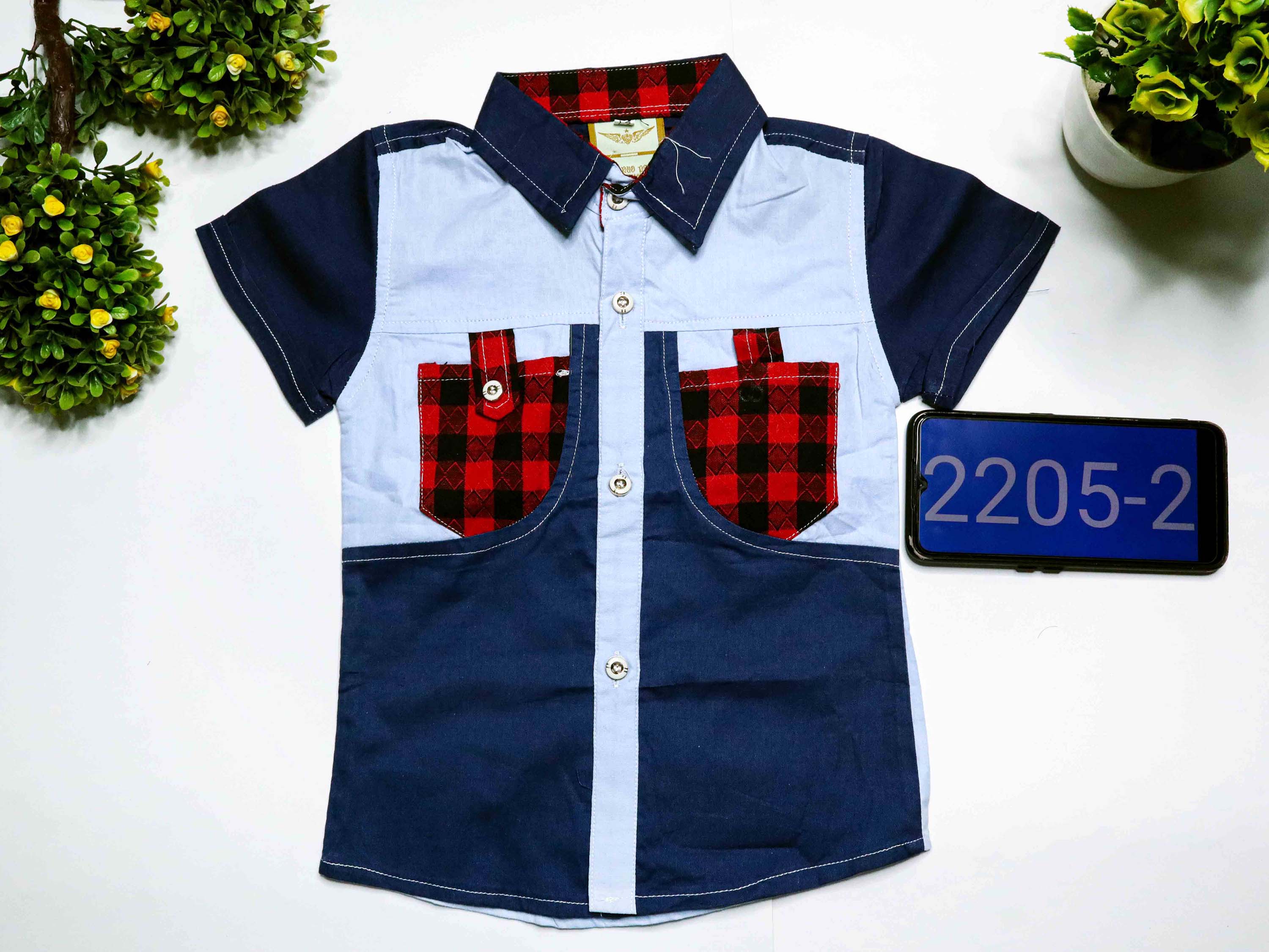 Boy Cotton Shirt (2XL to 5XL)