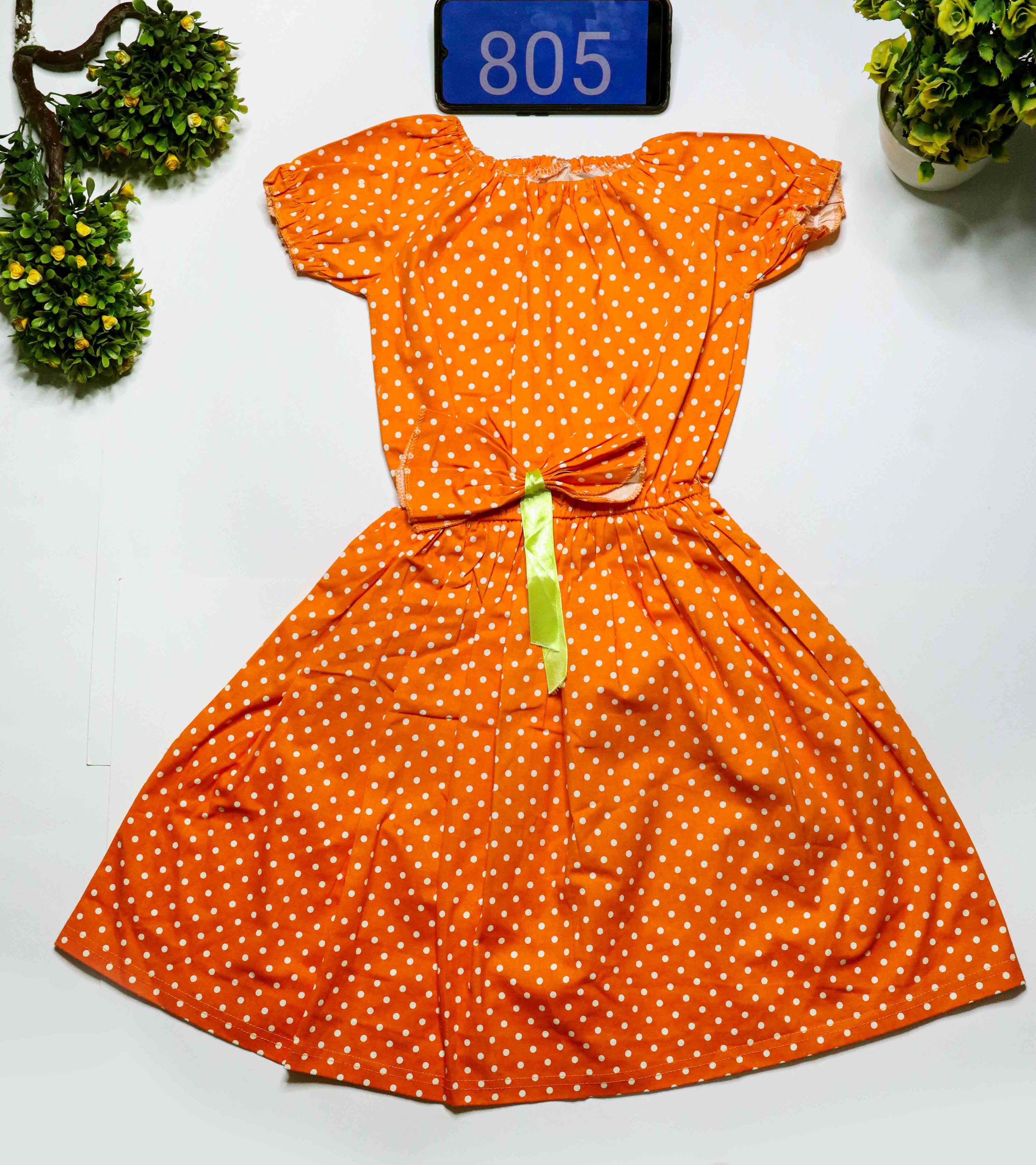 Attractive Kids Net Party Wear Frock/Dress by Vootbuy - 2 to 3 Years