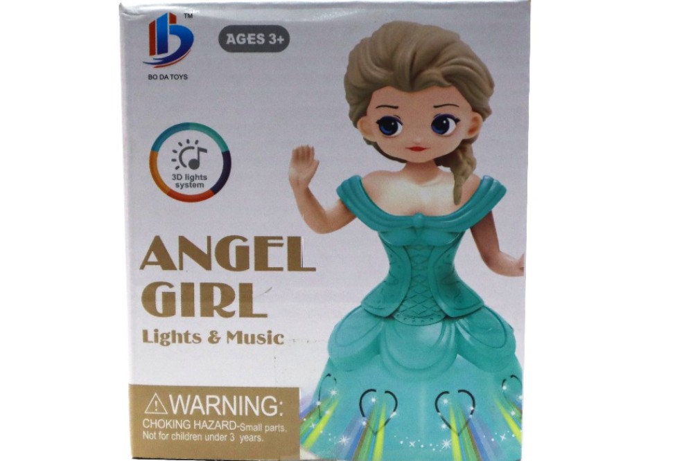 ANGEL GIRL DOLL (With Light & Music) Item No 8899-123