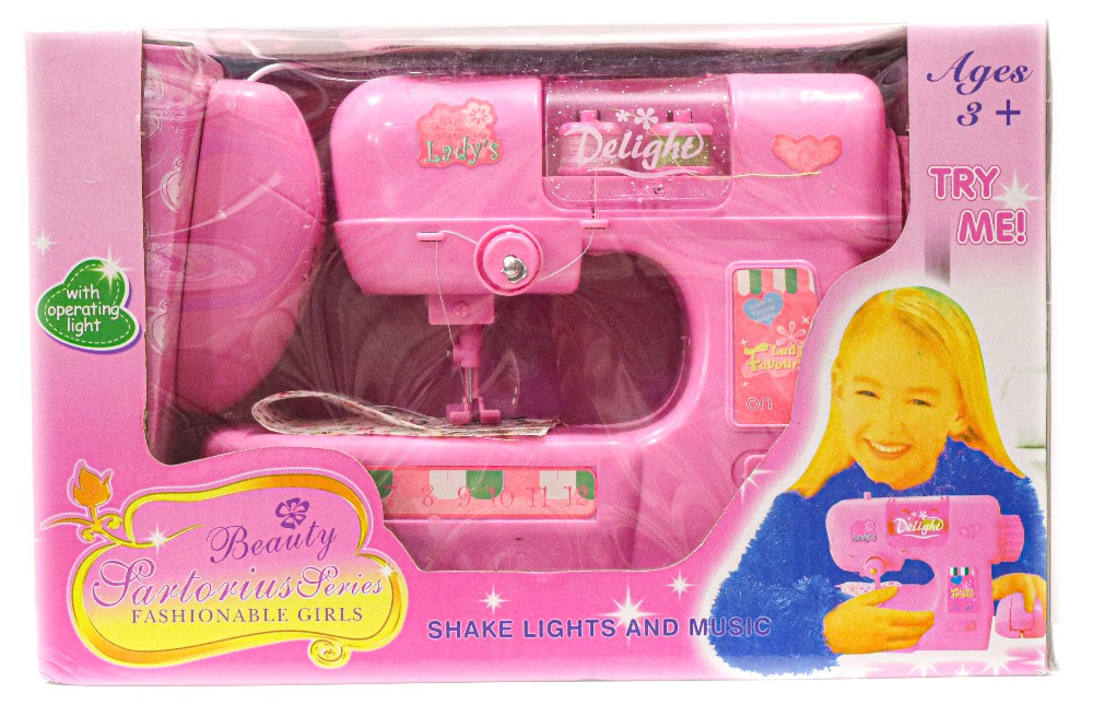Sewing Machine Toys Beautiful Sartorius Series Fashionable girls Amusing Toys Item No 1803