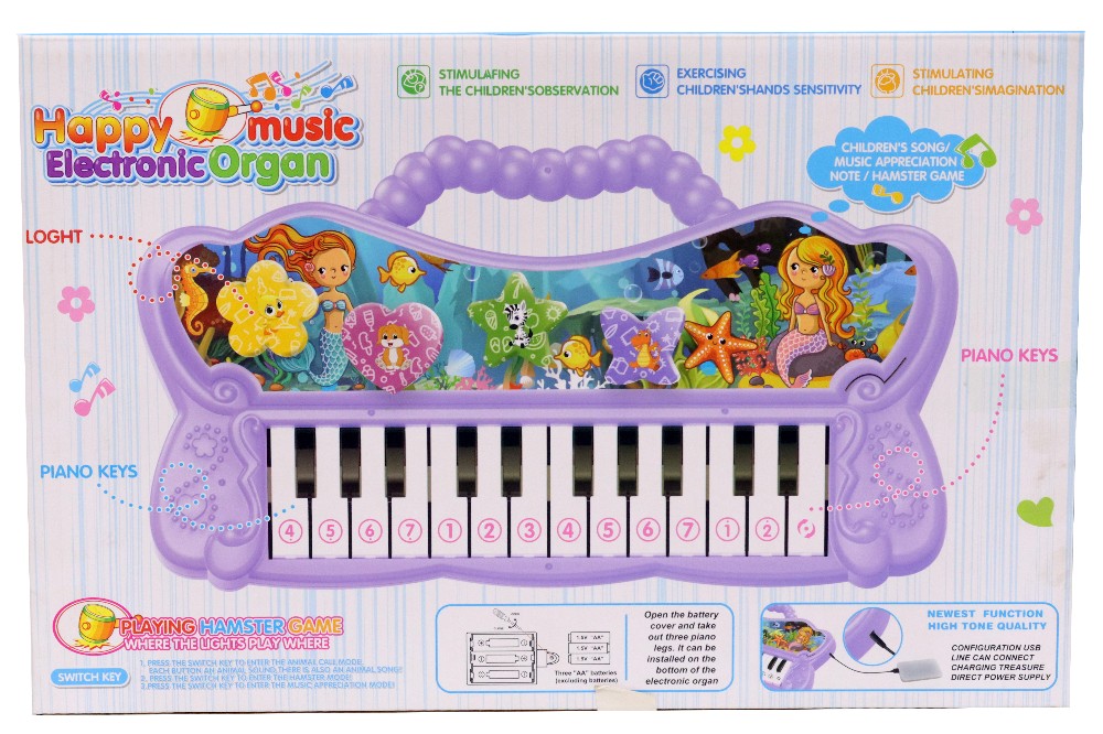 Happy music electronic organ