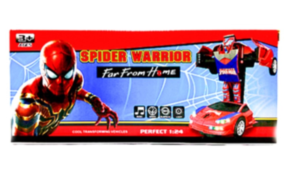 Transformation Cars Robots Action Figures Spider Warrior Collection Toy for Kids