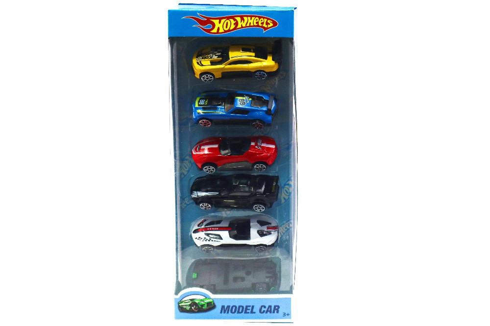 Hot Wheel Model Cars 6 PCs Set Model Toys Item No LS71