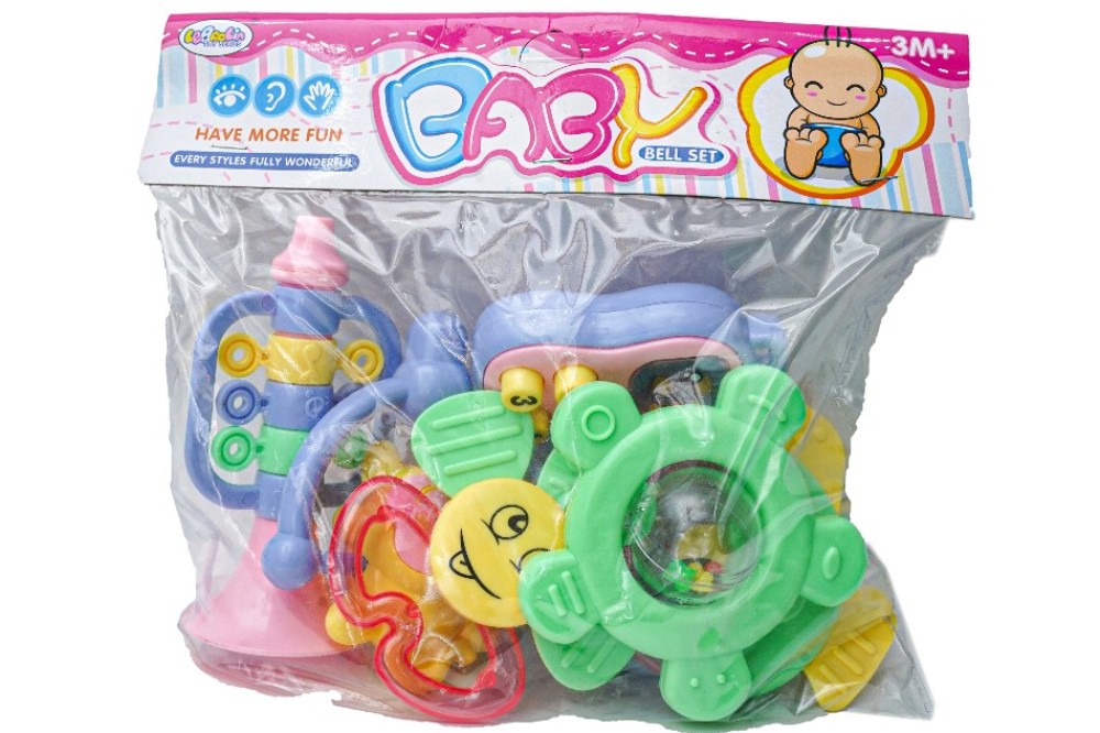 Baby Bell Rattle Set