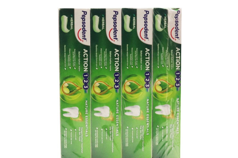 Pepsodent Action 3 natural Essential Herbal