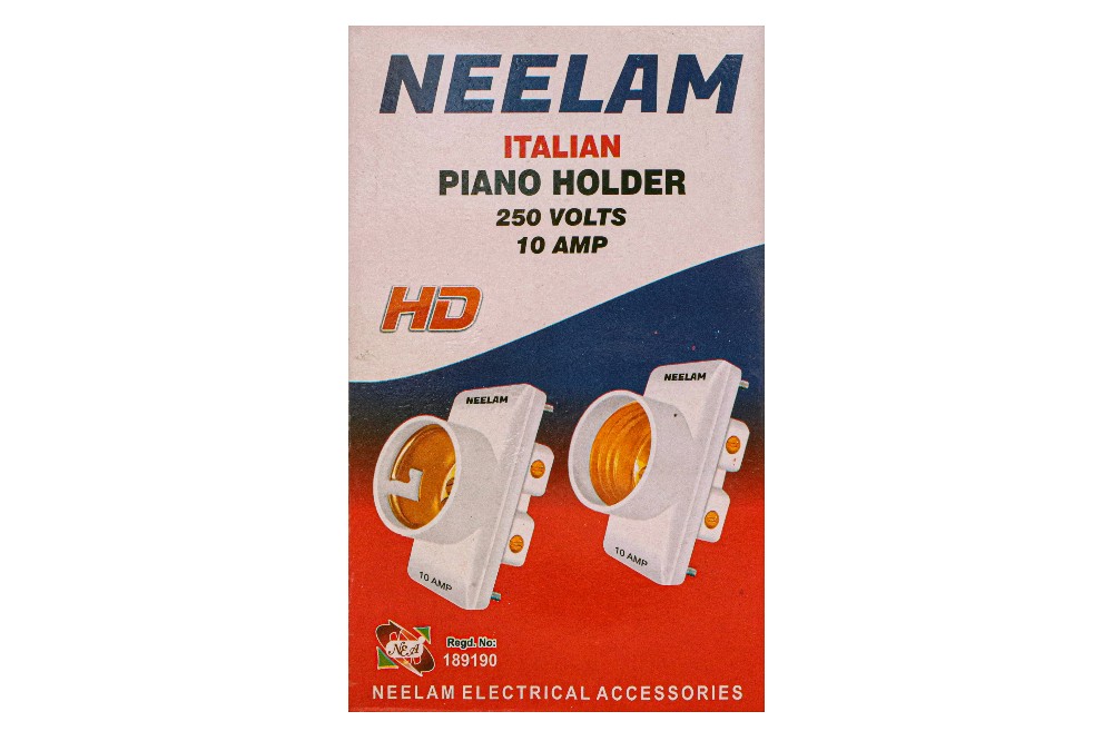 Italian Piano Holder 250 Volts 10 Amp