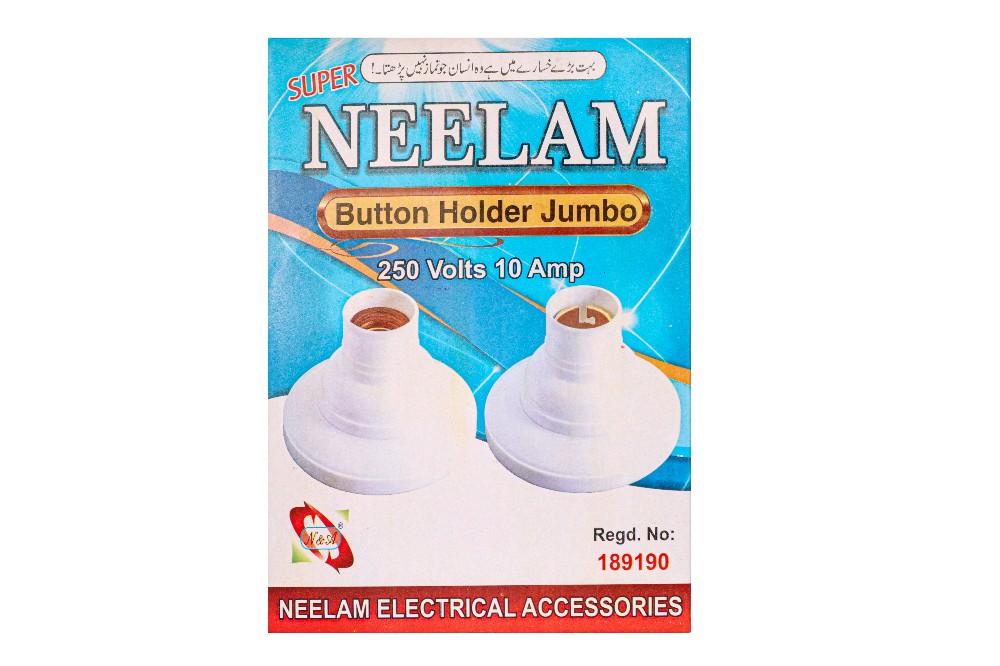 Button Holder Jumbo 250 Volts 10 Amp