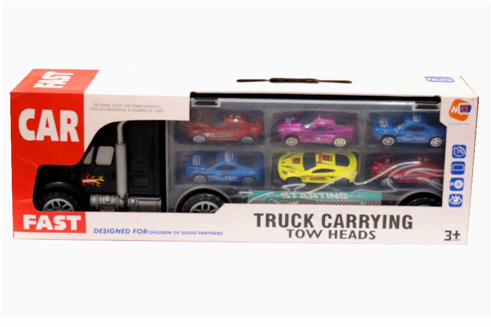 TRUCK CARRYING TOW HEADS CANTANOR