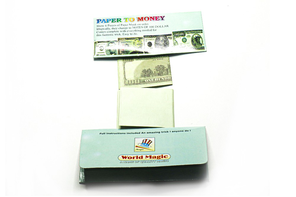 Magic Paper To Money  35 Pcs in one packet