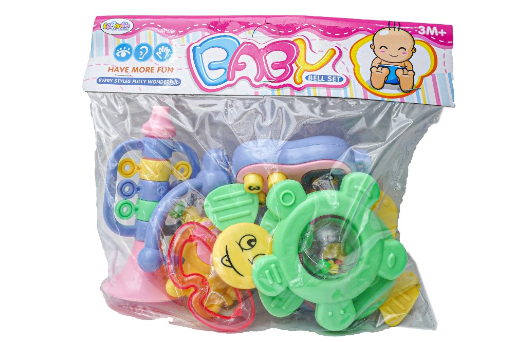 Baby Bell Rattle Set