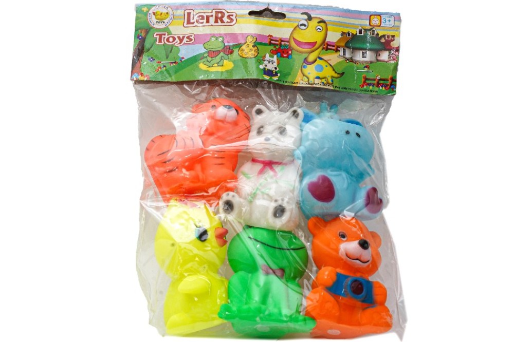 Baby Rubber Toy - Multi